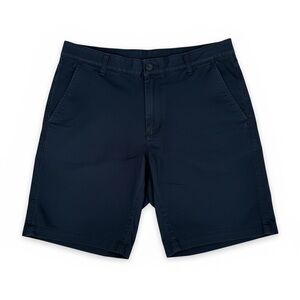 Under Armour Dark Blue Flat Front Shorts